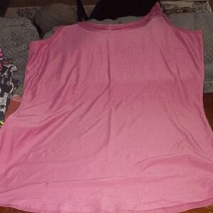 No Boundaries Pink Tank Top